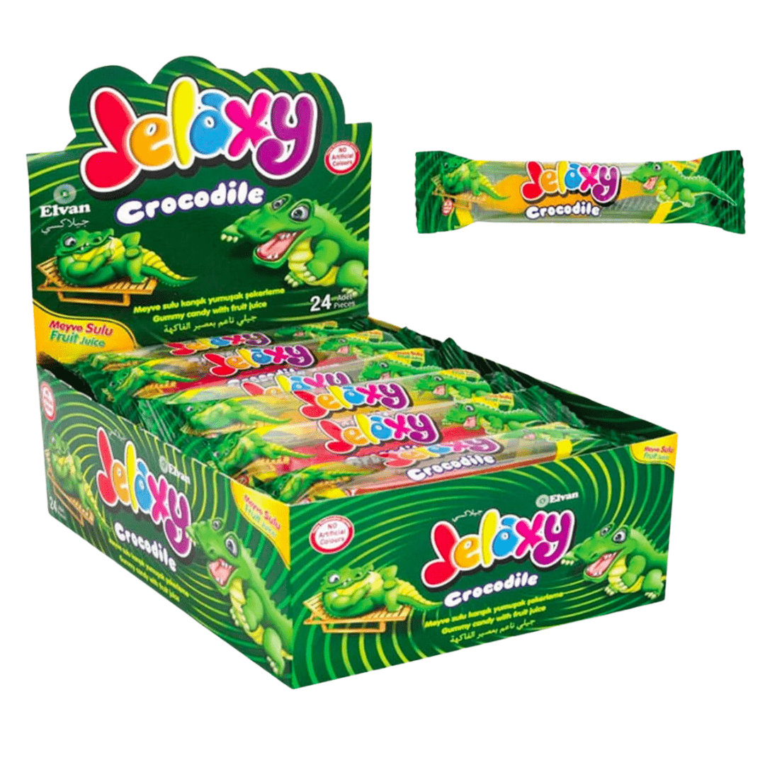 Jelaxy Crocodile Gummy Candy - Sweetcraft